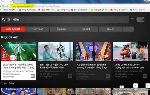 Sử dụng điện thoại để điều khiển Youtube trên Smart TV, máy tính