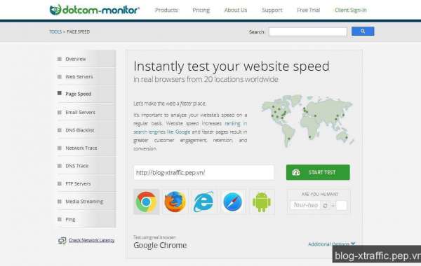 DỊCH VỤ KIỂM TRA TỐC ĐỘ WEBSITE TỐT NHẤT