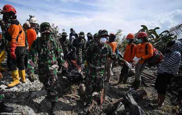 Thảm họa 'đất hóa lỏng' xóa sổ ngôi làng Indonesia nhìn từ vệ tinh