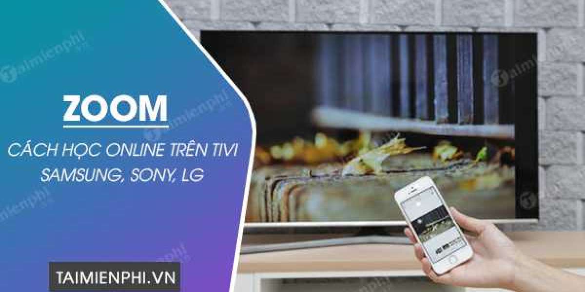 Hướng dẫn cách học online Zoom trên Tivi