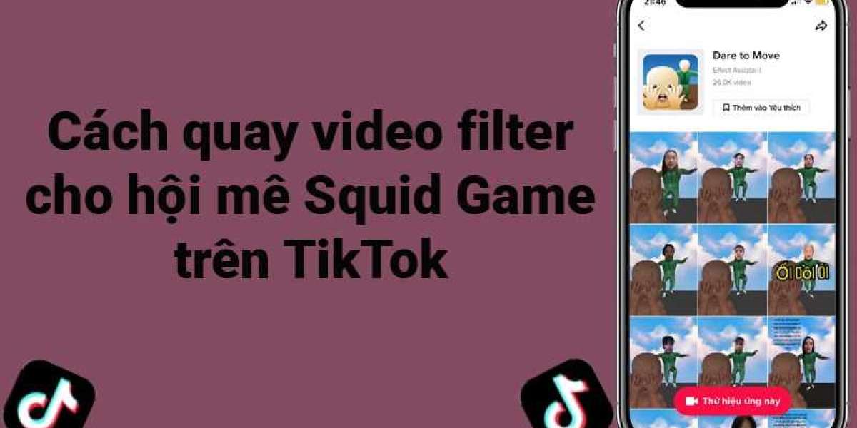 Hướng dẩn Cách quay video filter cho hội mê Squid Game trên TikTok