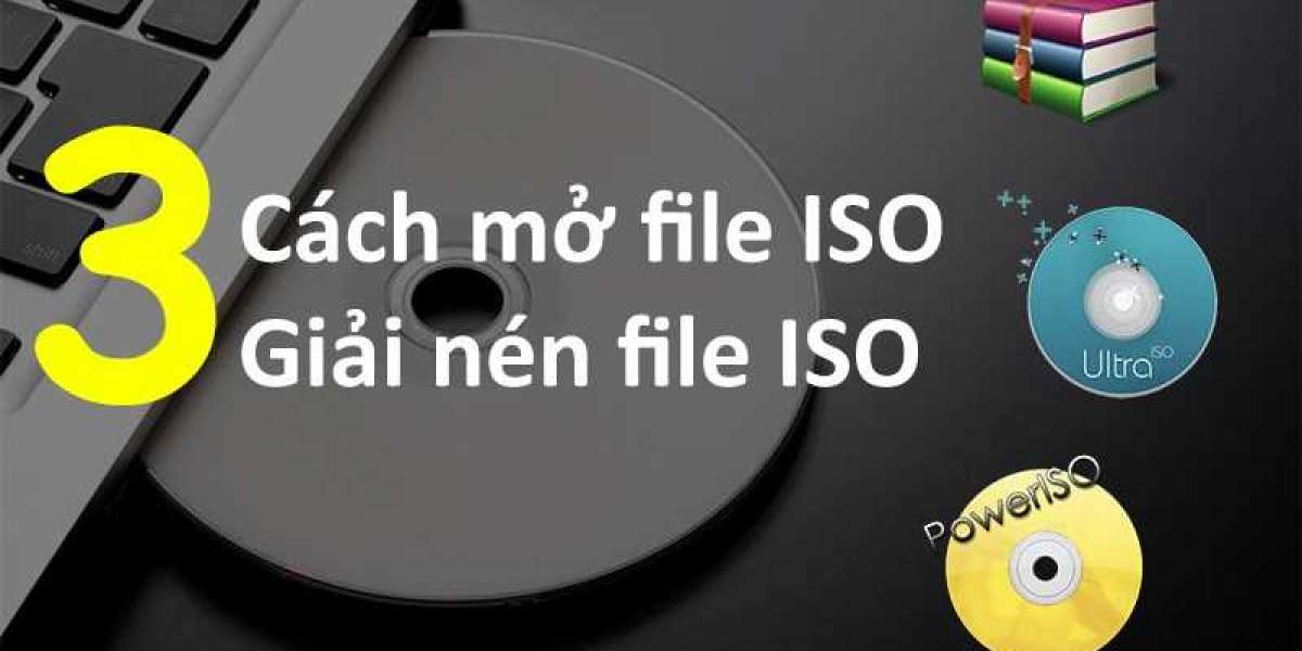 Hướng dẫn 3 cách mở file ISO, giải nén file ISO chi tiết