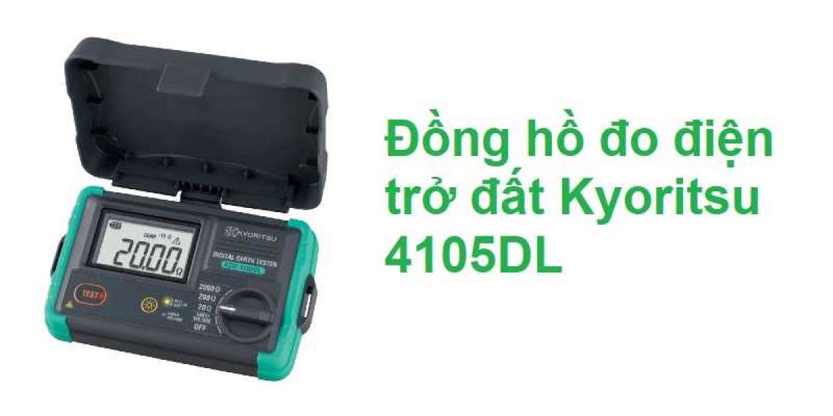 Đồng hồ đo điện trở đất Kyoritsu 4105DL