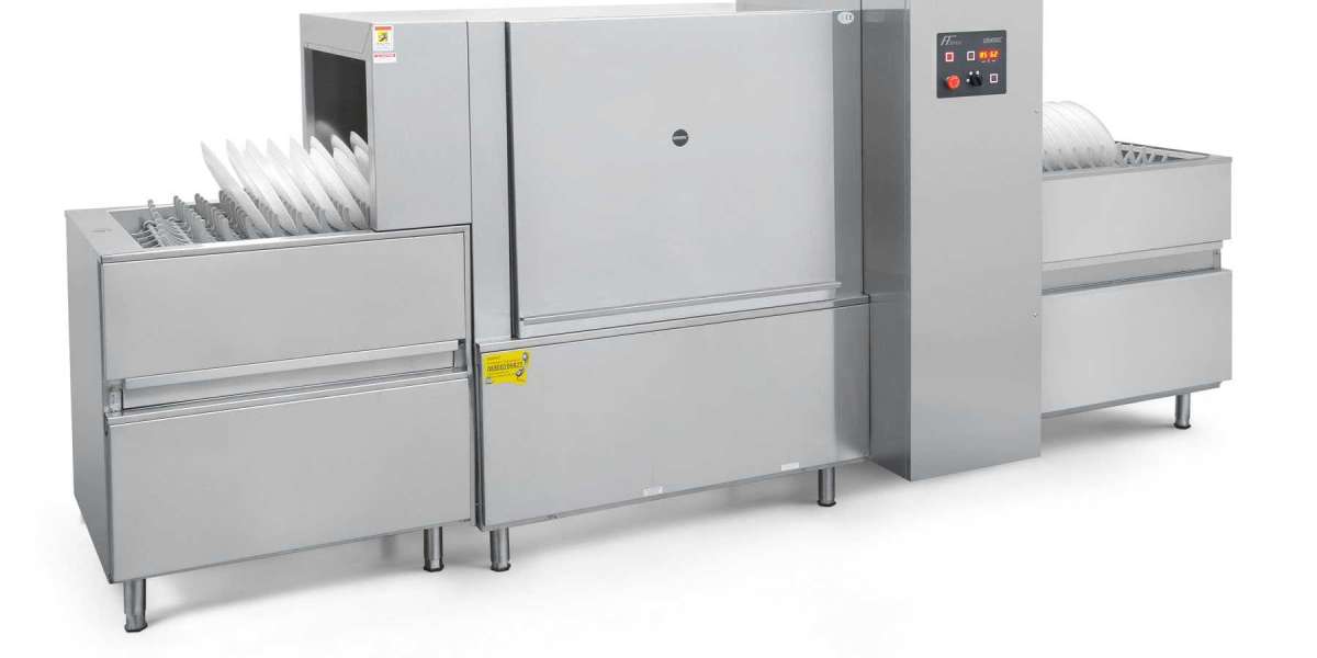 Your need for dishwashing equipment redefined using Flight type automatic dishwashers from Washmatic India