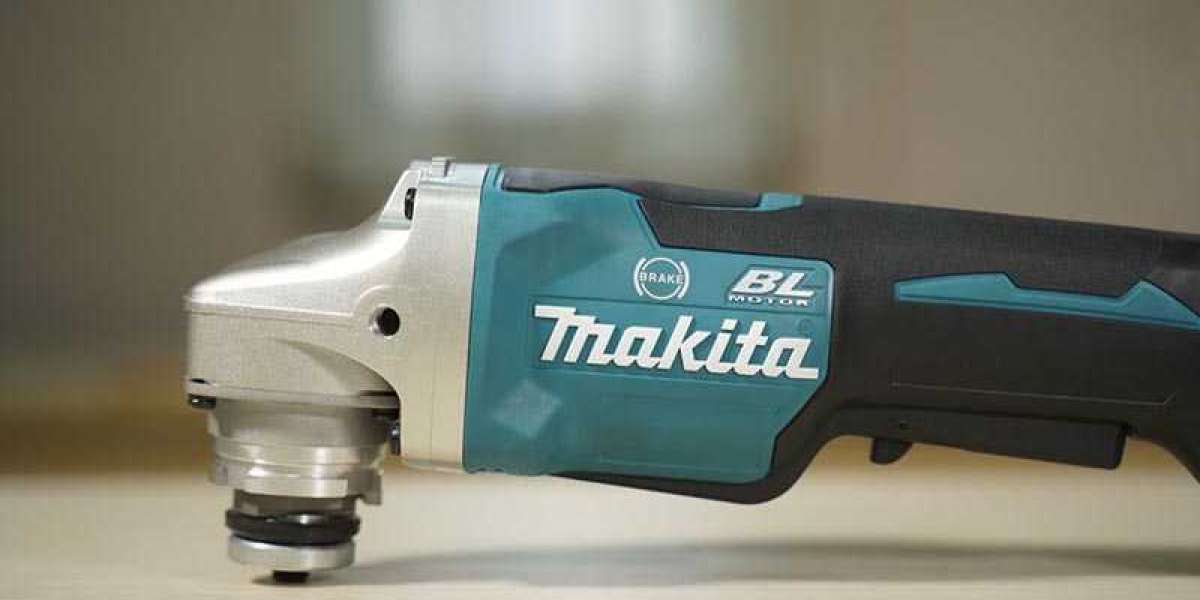 Máy mài góc dùng pin Makita DGA408RTJ1 18V 10MM