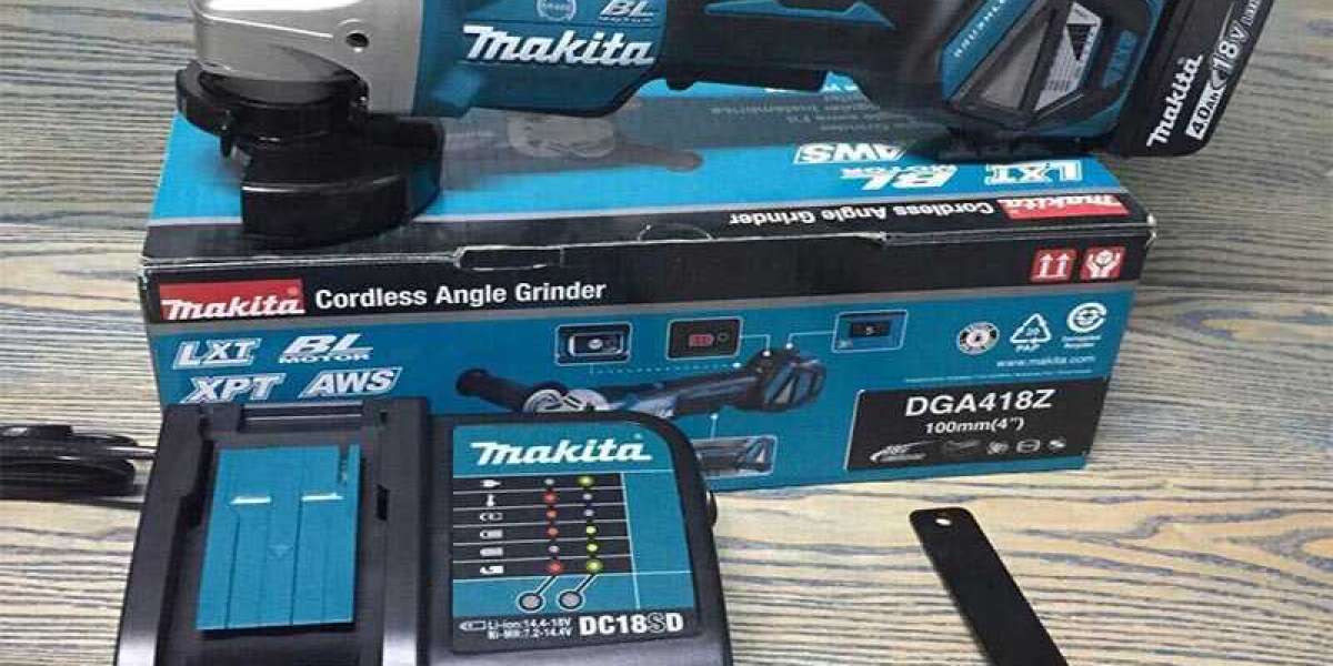 Máy mài góc dùng pin Makita DGA418RTE 18V 100MM