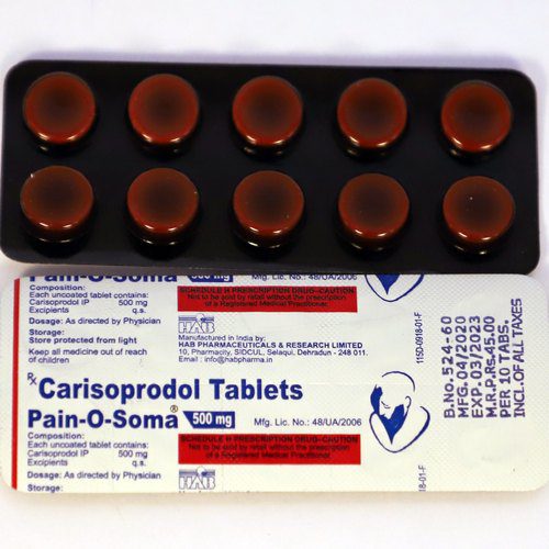 Buy pain o soma 500mg pill Online Overnight | upto 20% off | Xanaxshop