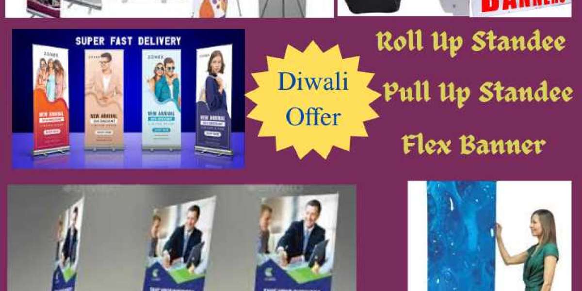 Roll Up Standee: Bharti Flex Board