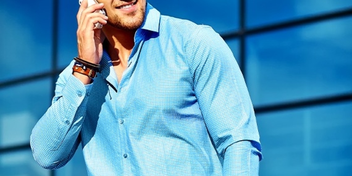 Elevate Your Formal Attire with Stylish Sky Blue and Blue Formal Shirts for Men