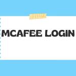 mcafee login