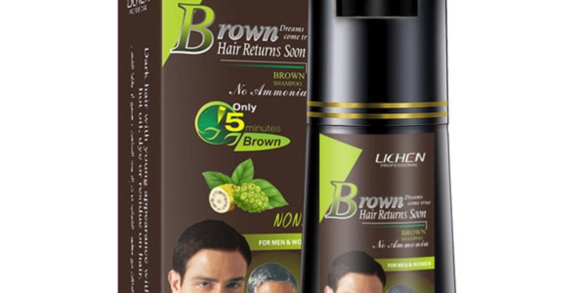 Lichen Dark Brown Hair Color Shampoo In Pakistan