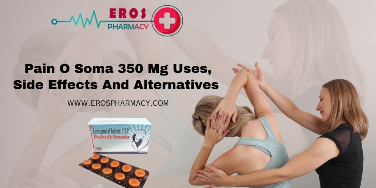 Pain O Soma 350mg | Carisoprodol | Erospharmacy