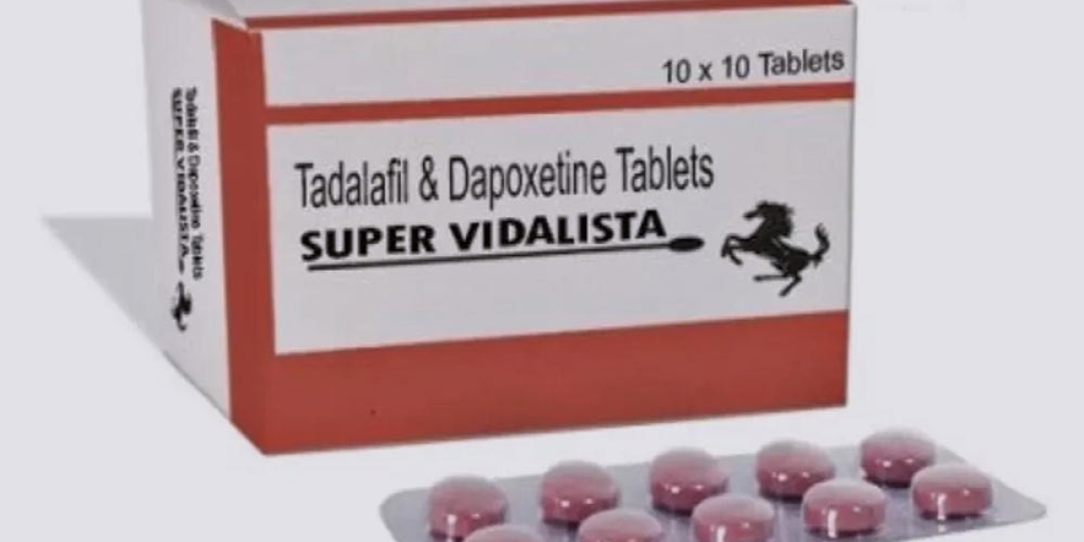 How does the Super Vidalista tablet work?