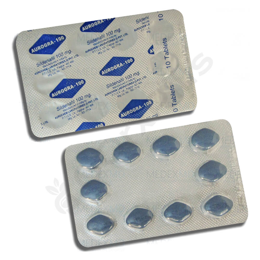 Order Aurogra 100 mg (Sildenafil) | Reviews & Work [20% Off]