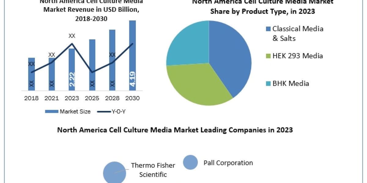 North America Cell Culture Media Market analysis of revenue growth and demand forecast 2030