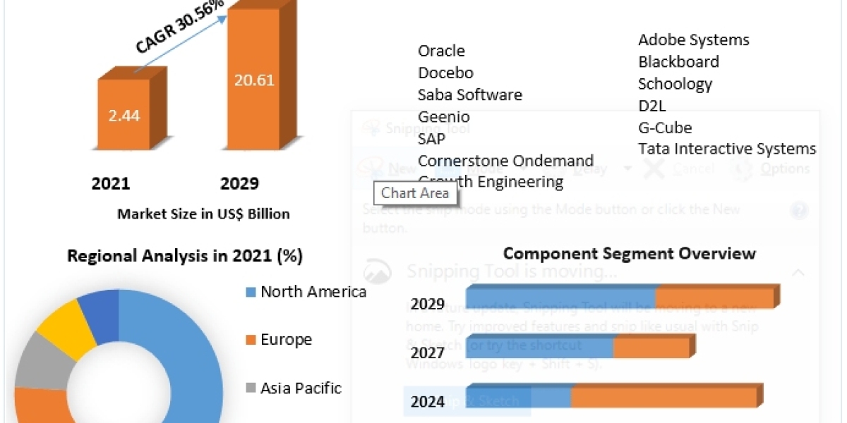 Corporate Learning Management System Market Expected to Reach US$ 20.61 Billion by 2029, Growing at 30.56% CAGR.