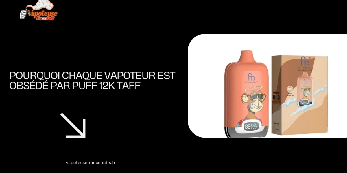 Pourquoi chaque vapoteur est obsédé par Puff 12k Taff