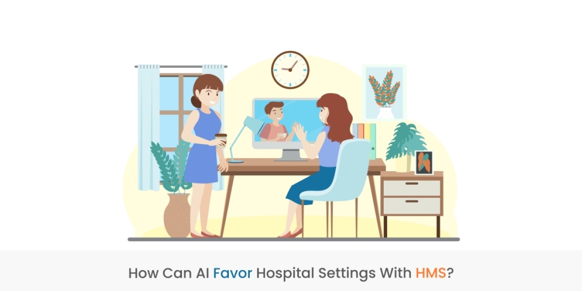 How can AI favor hospital settings with HMS?