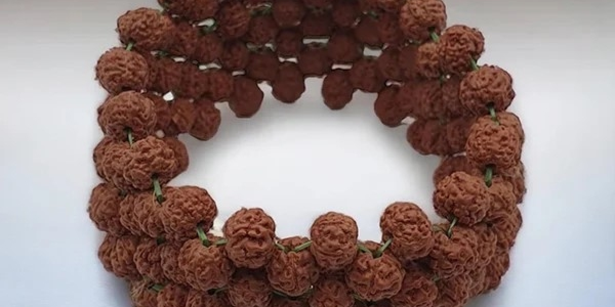 The Brown Multiline Rudraksha Bracelet for Men and Women