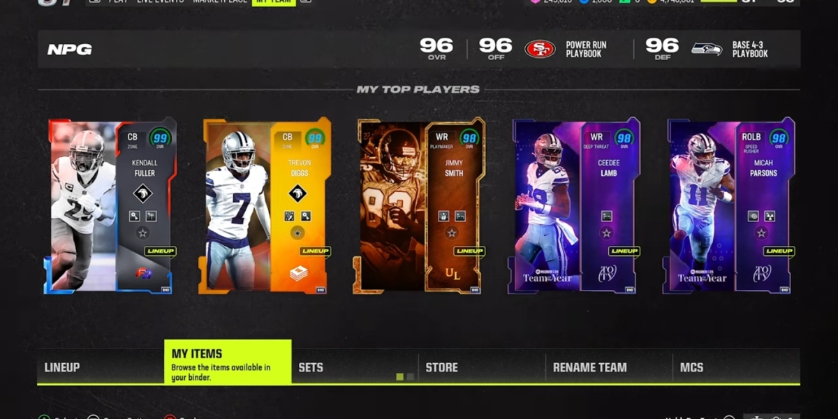 The main hope players in players in Madden PC players