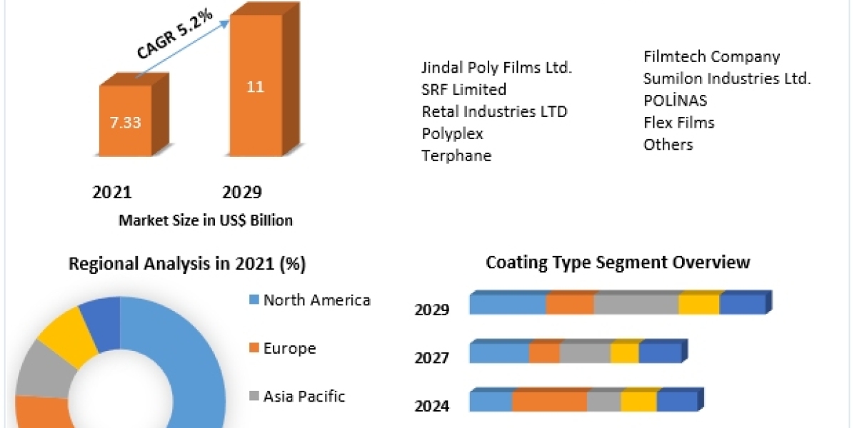 BOPET Packaging Films Market Share, Revenue, and Future Scope Analysis 2022 to 2029