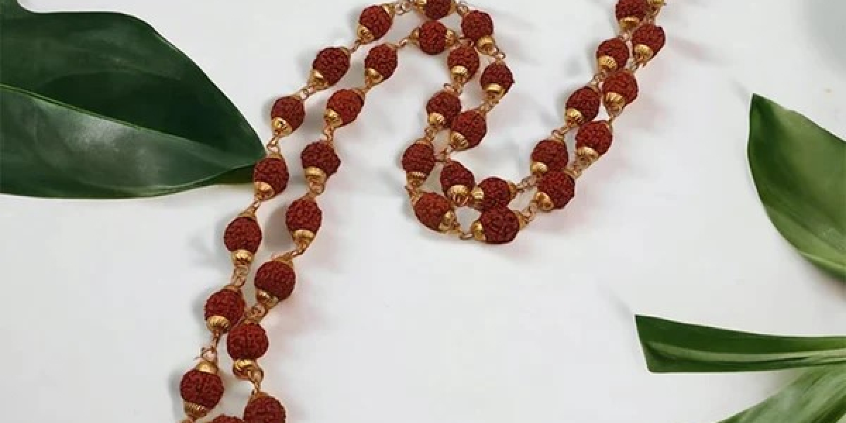 Rudraksha Mala Beads For Men 40 beads