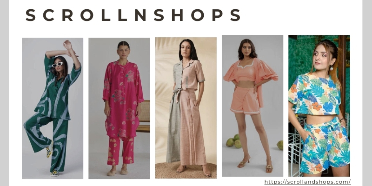 Designer Co-ord Sets For Women At ScrollnShops