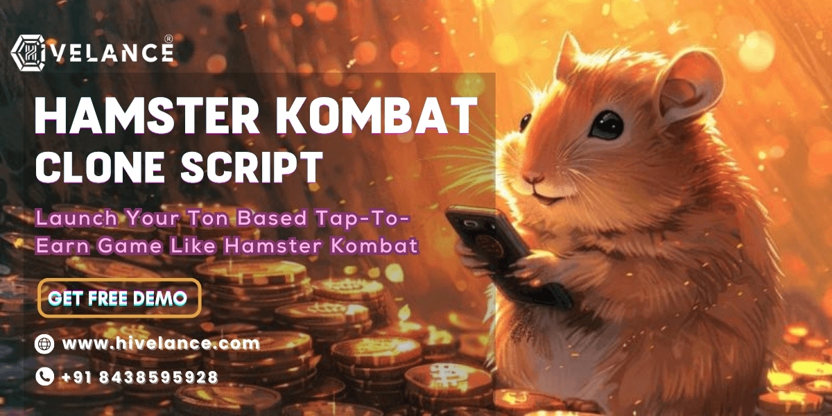 Hamster Kombat Hits 239M Users in 81 Days: Launch Your Own Tap-to-Earn Game with Hivelance’s Hamster Kombat Clone Script