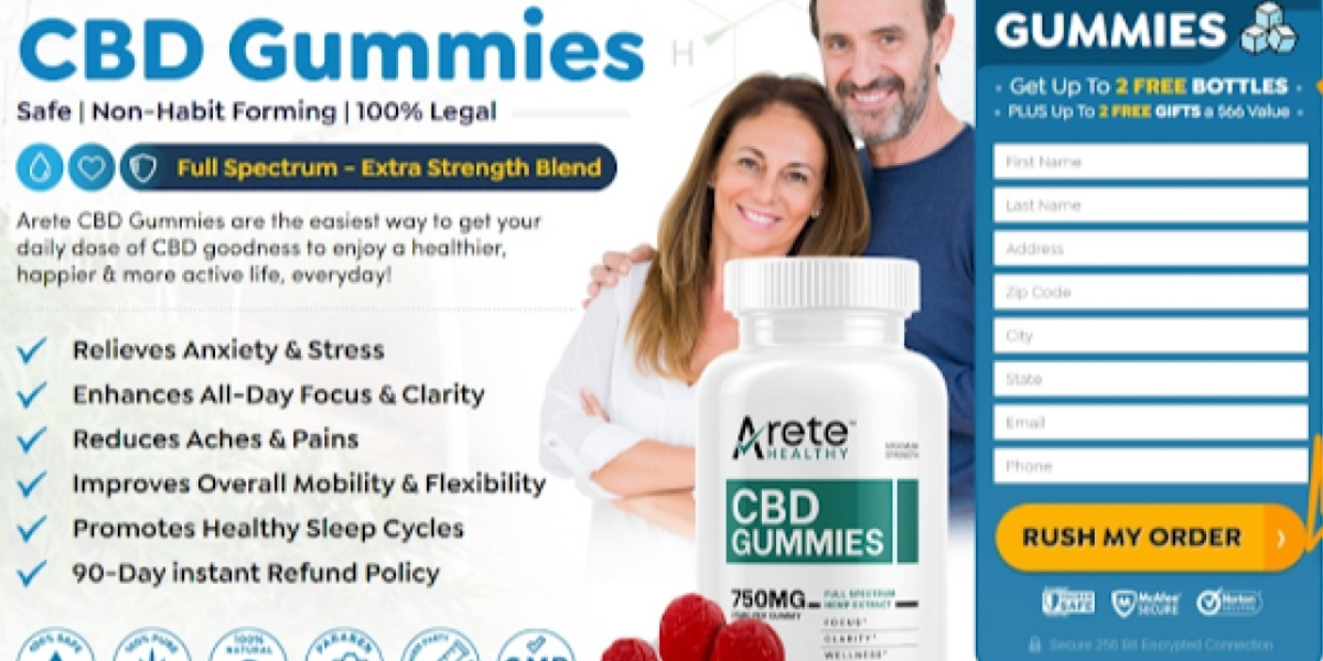 Arete Healthy CBD Gummies - [Official News] How Does It Work?