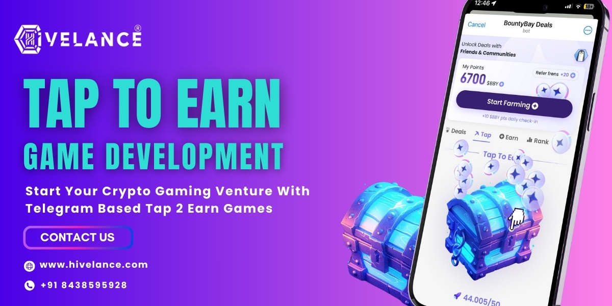 Top Reasons for Start Your Crypto Gaming Business with Tap To Earn Telegram Games