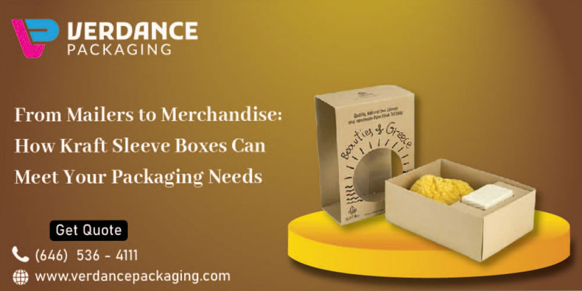 From Mailers To Merchandise How Kraft Sleeve Boxes Can Meet Your Packaging Needs