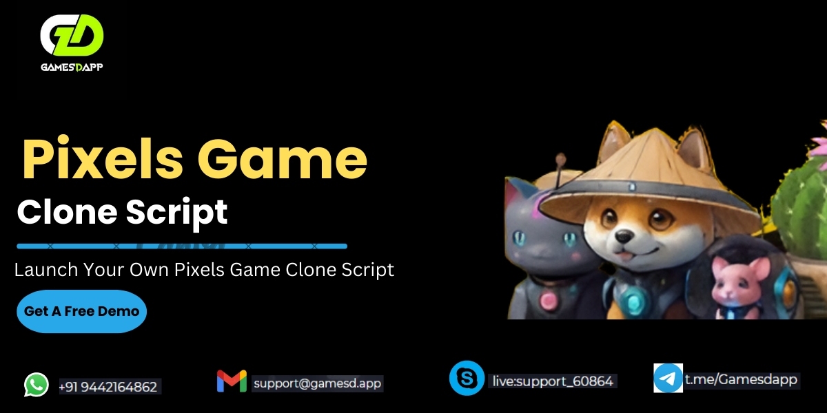 How to Launching Your Pixels Game Clone Script?