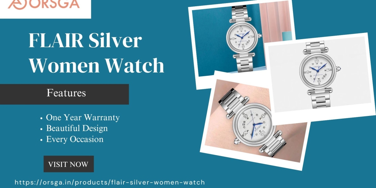 Flair Silver Women Watch by ORSGA Designed for You