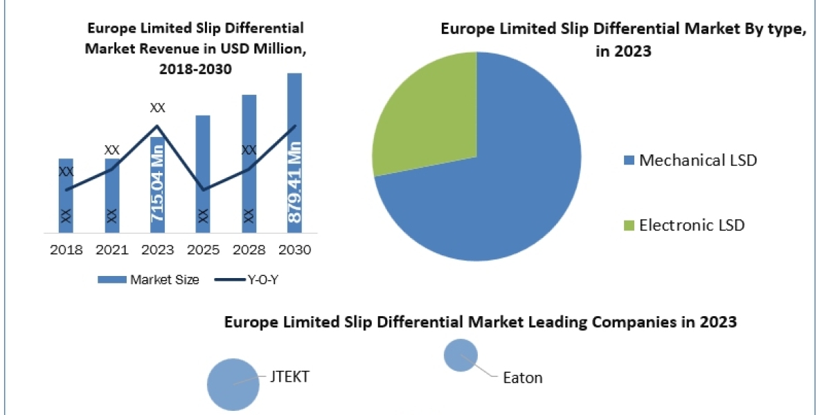 Europe Limited Slip Differential Market Size, Forecasting Share and Scope for 2024-2030