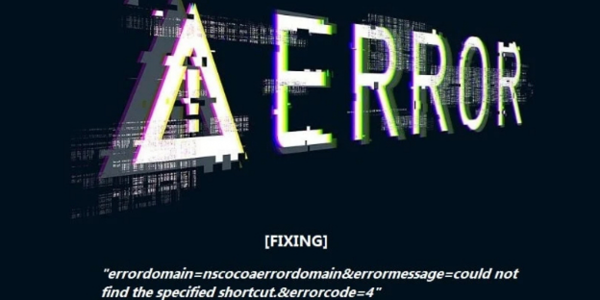 Understanding the &quot;errordomain=nscocoaerrordomain&amp;errormessage=could not find the specified shortcut.&amp;error