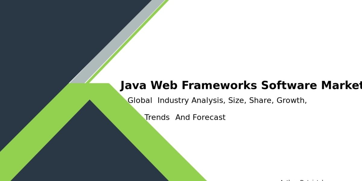 Java Web Frameworks Software Market Trends &amp; Global Business Insights