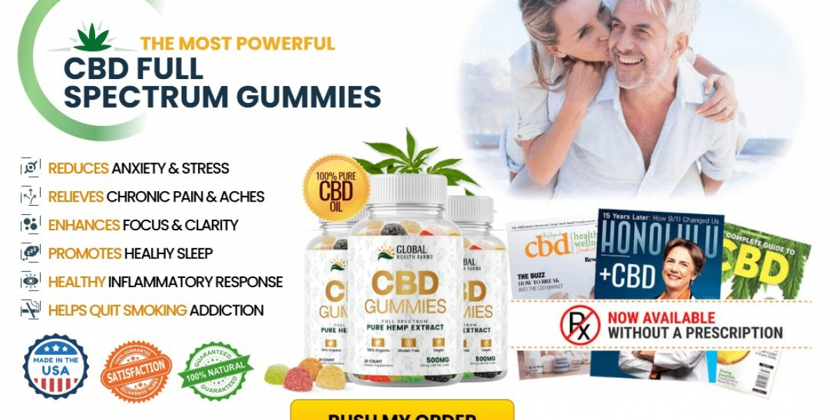 Try Global Health Farms CBD 500mg – Tasty Gummies for Daily Wellness