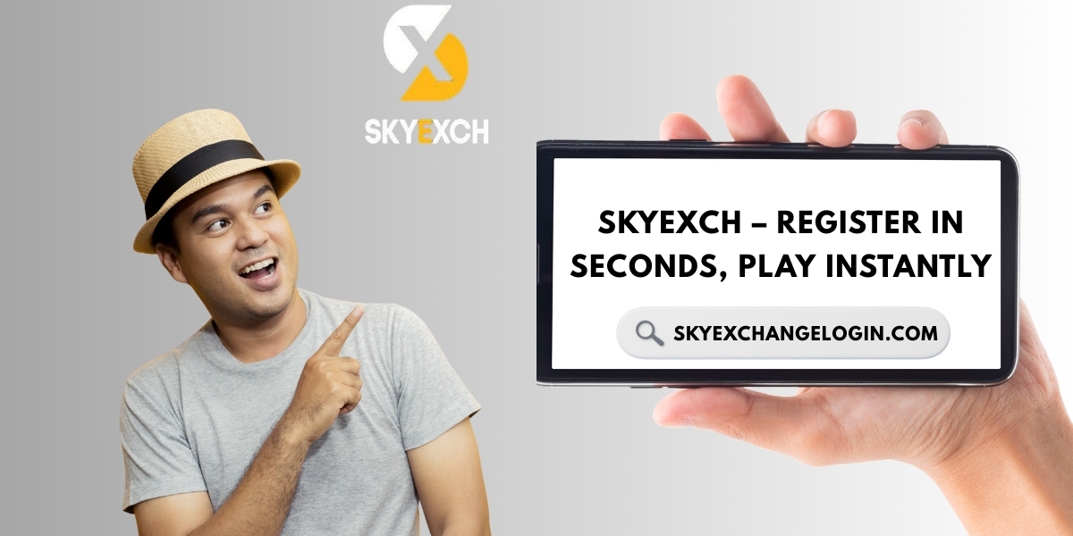 Skyexch - One Click to Register, Login & Start Playing
